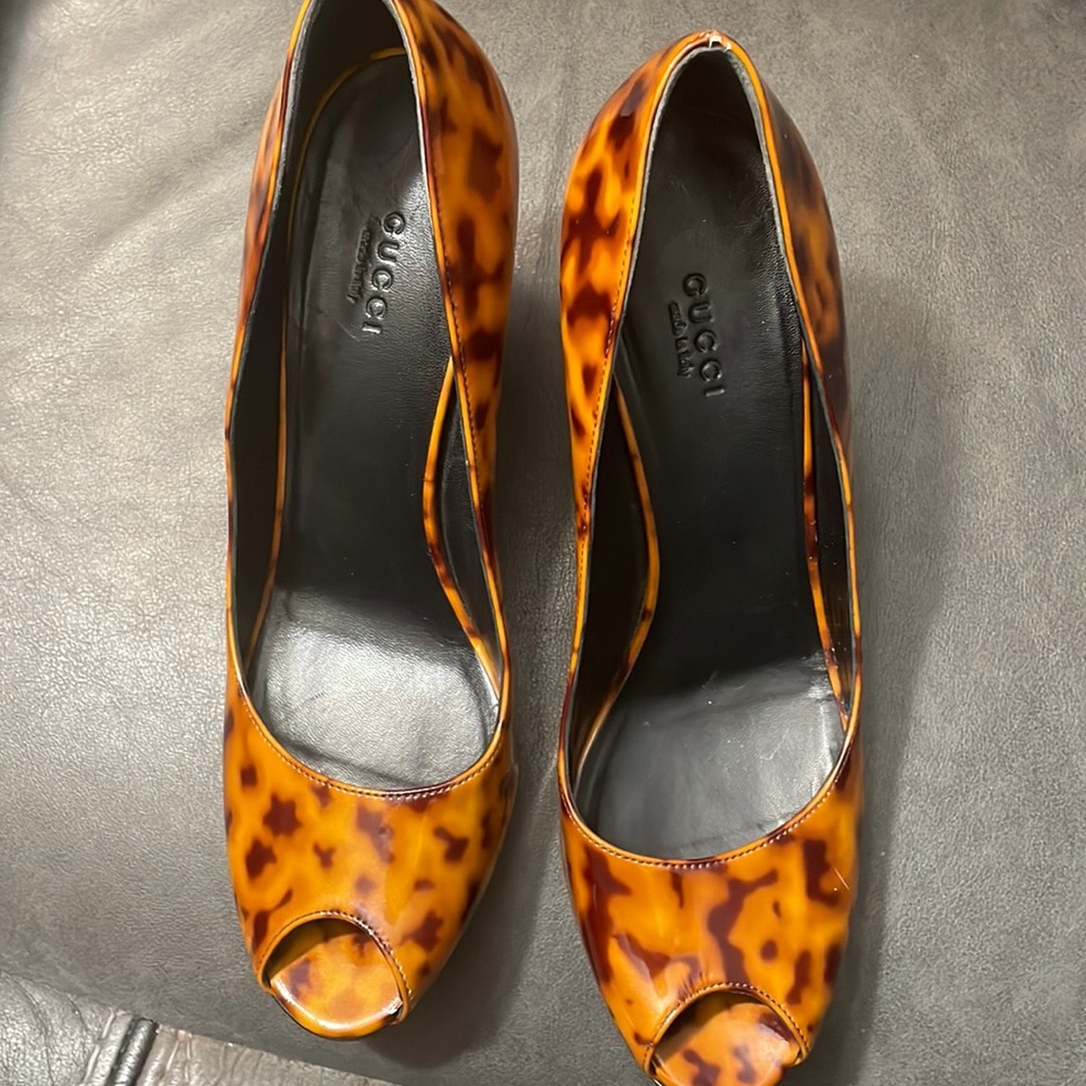 Gucci wedge heels, Suzanne 9, pre-owened